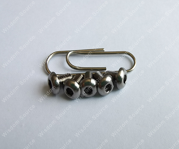 Titanium Alloy Ti Gr5 Button Head Bolts for RC Hobby Cars