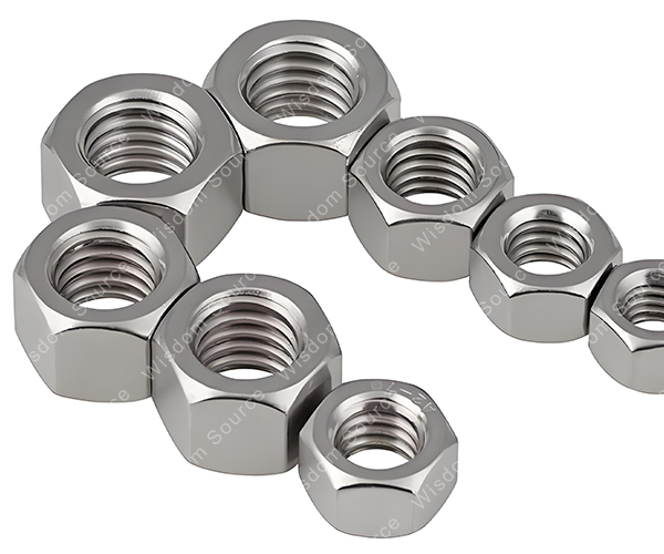 Titanium Alloy Hex Nut Gr5 for Automotive Industry, Motorcycle, Car and Bike