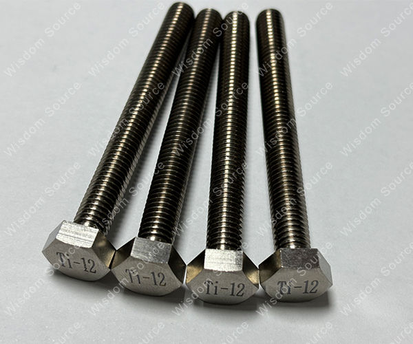 Titanium Bolt Full Thread DIN933 Hex Head Titanium Bolt