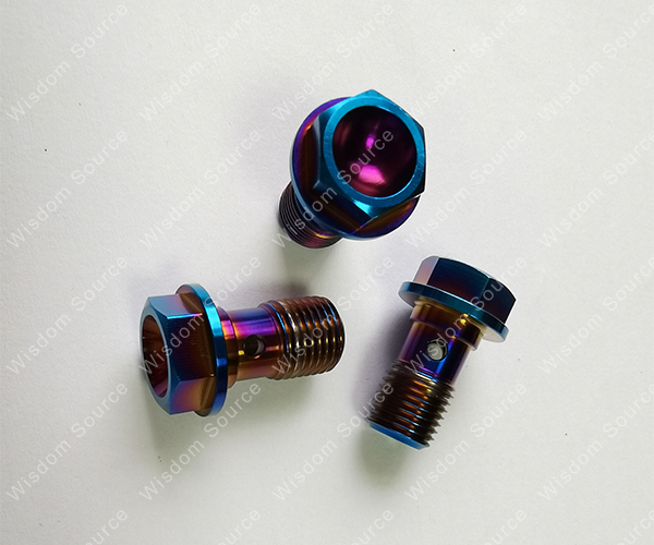 Hot Sale GR5 Titanium Banjo Bolt For Motorcycle in Stock